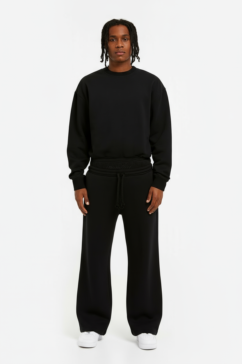 Professional photo with longer pants